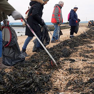 Thorney Bay Beach <br> UK